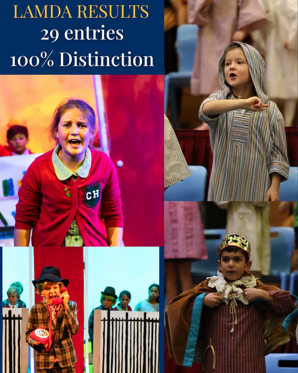 100% Distinction in LAMDA Exams